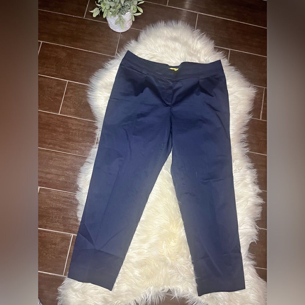 SoCa St. John navy cropped pants sz 14